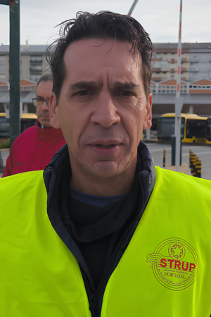 Os rostos da greve: Jorge Rodrigues, motorista da Transdev